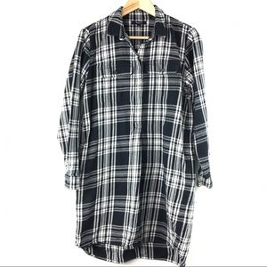 Madewell Flannel Tunic Women’s Medium